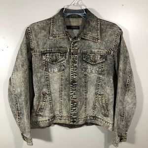 Vintage Acid Wash Denim Jacket